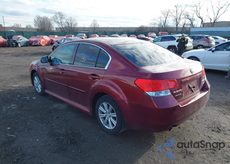 2011 Subaru Legacy 2.5I Premium z USA, uszkodzony, nr VIN 4S3BMBG63B3261305